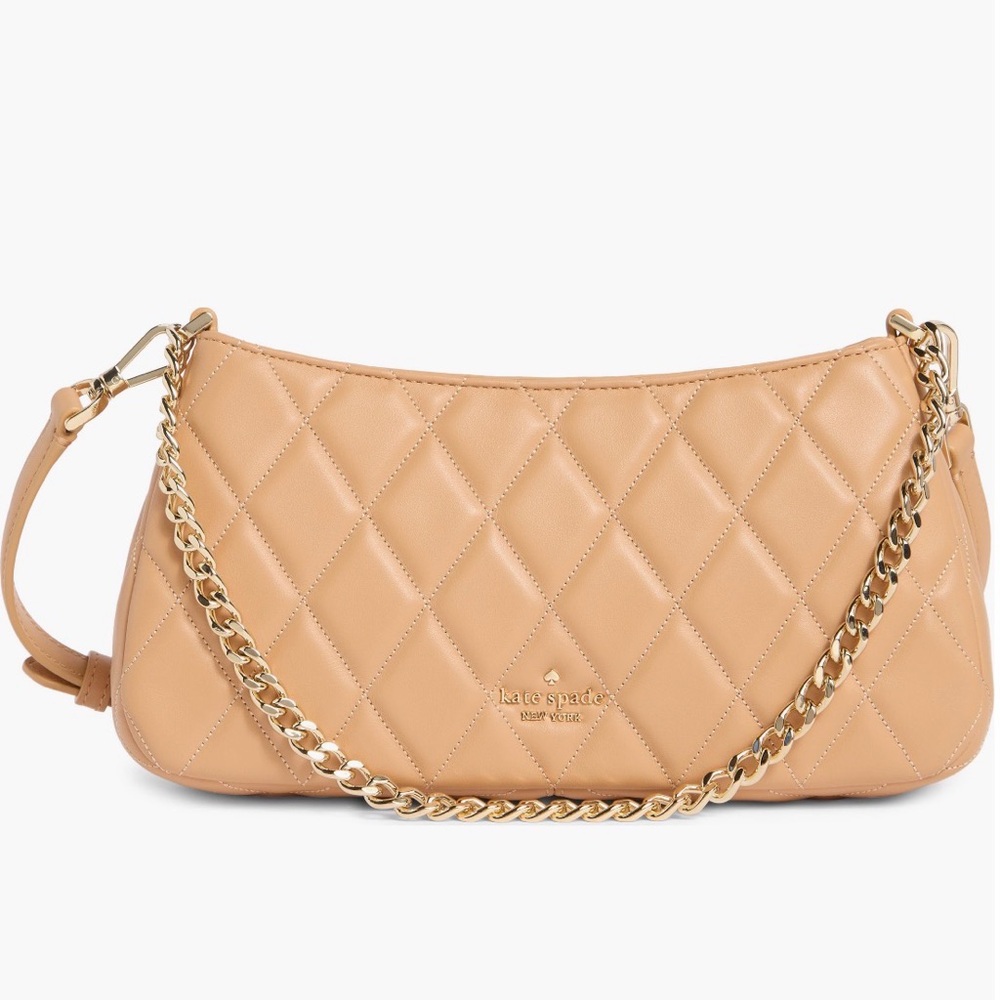 Kate Spade Carey Small Quilted Convertible Crossbody Bag  NWT